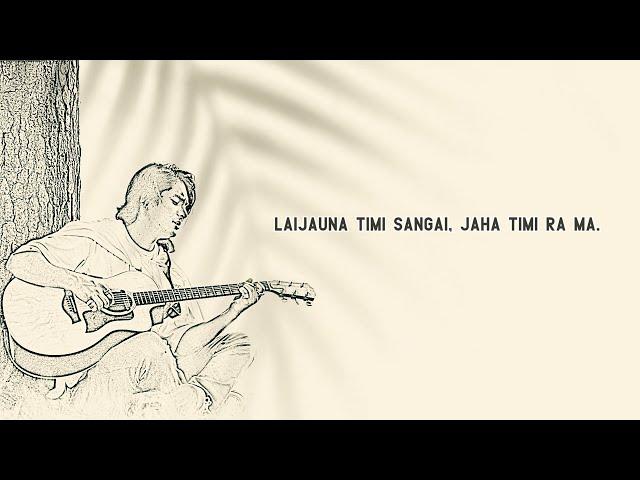 Salin magar -Timi ra ma ft.Deeya Gurung  [ lyrical video ]