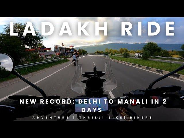 Ladakh Ride - Ep 2 || Chandigarh to Manali on my Himalayan 450 |