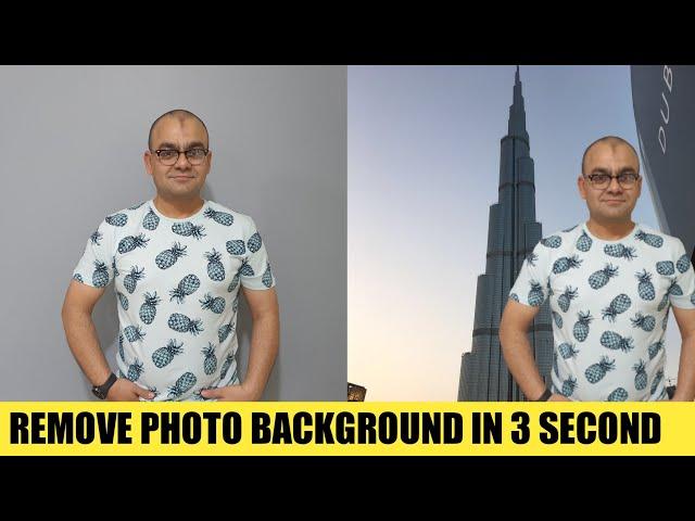 How To Remove Photo Background In ONE Click / Easy Background Remove /Remove Any Background In Photo