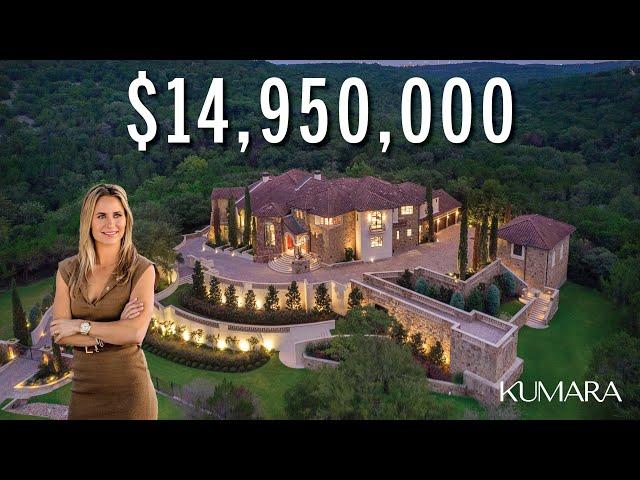 INSIDE this BREATHTAKING Estate in Barton Creek Austin, TX