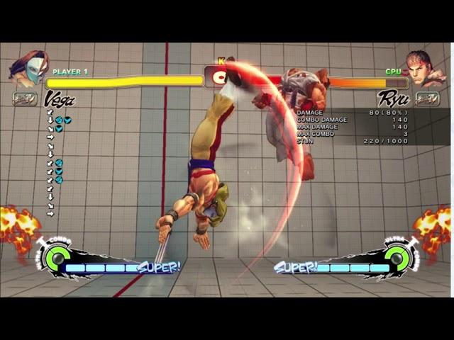 Bad Balance: SF4 Vanilla Vega