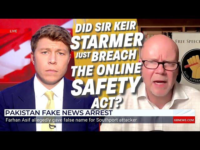 "DID SIR KEIR STARMER JUST BREACH THE ONLINE SAFETY ACT?"