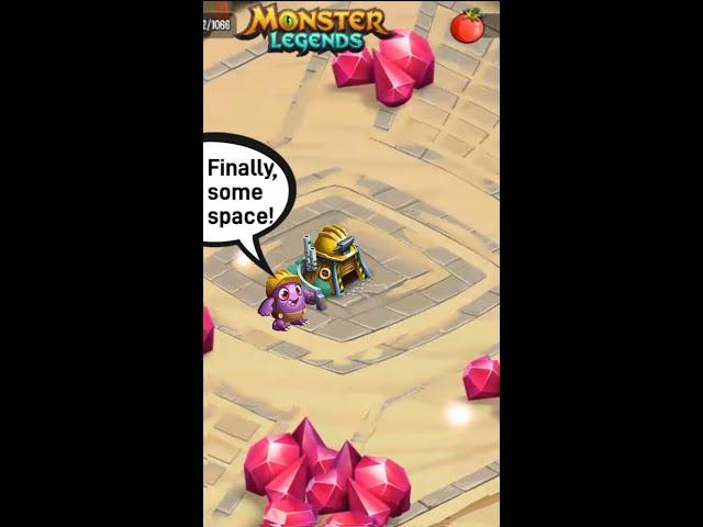 I bought The Ancient Island for Gold Fever (Monster Legends) #shorts