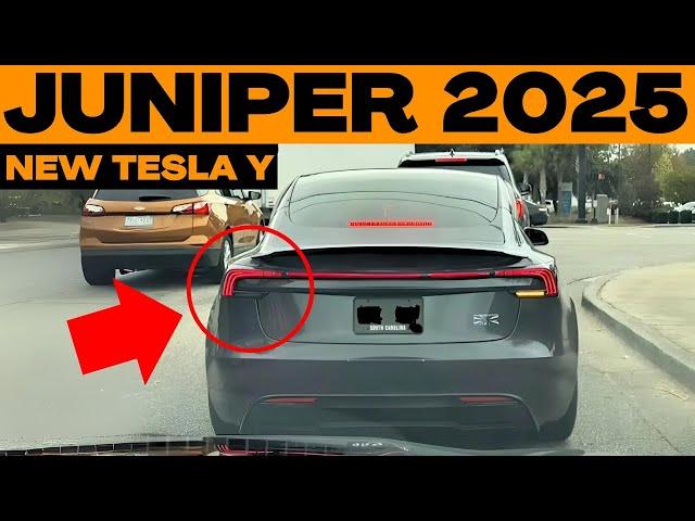 New Tesla Model Y Juniper 2025 - New Charging System, New Interior And Details Of The New Y