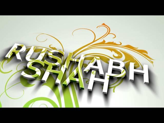 Logo Animation of Rushabh Shah