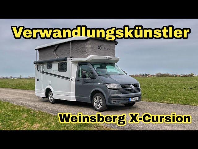 Weinsberg X-Cursion CUV  Pepper Edition - der clevere VW T6.1 California?! Test - Review - Camping