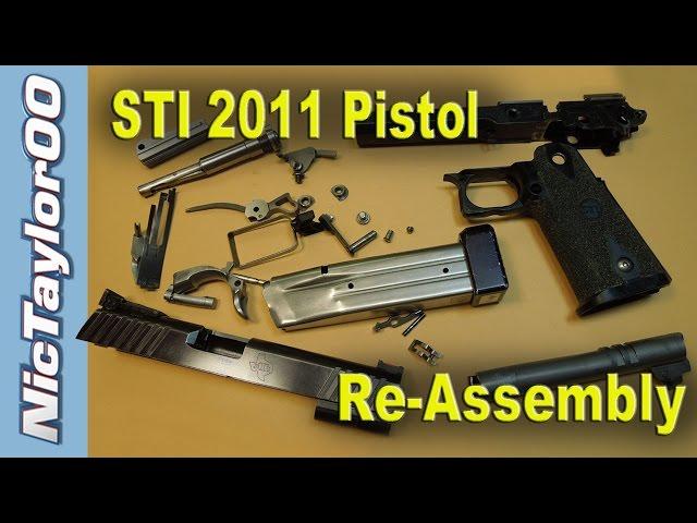 STI 2011 Competition Pistol Re-assembly Instructions - Competition Shooting Pistol