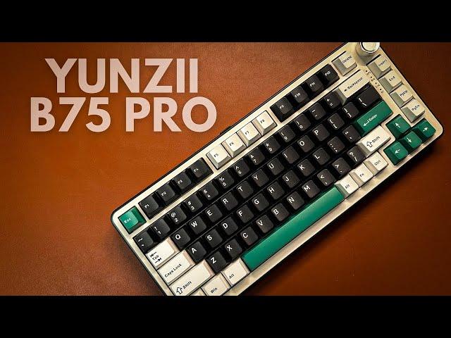 Yunzii B75 Pro Mechanical Keyboard Review and Unboxing