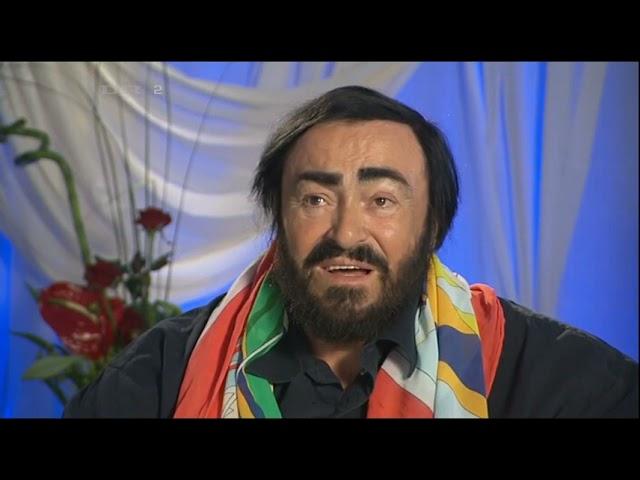 Luciano Pavarotti - Interview - farewell tour - Dinamarca 2005