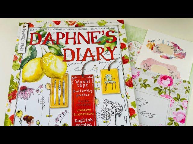 DAPHNE'S DIARY MAGAZINE ISSUE #4 - FLIP THROUGH - 2022 - INSPIRATION