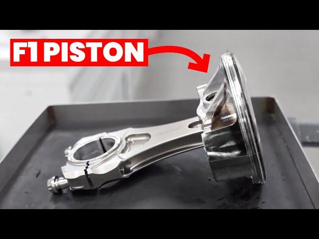 How Formula 1 Pistons Are Made (I went to the factory)