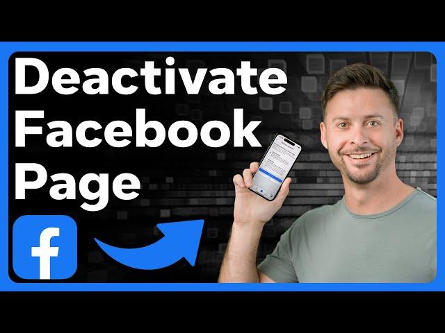 How To Deactivate Facebook Page