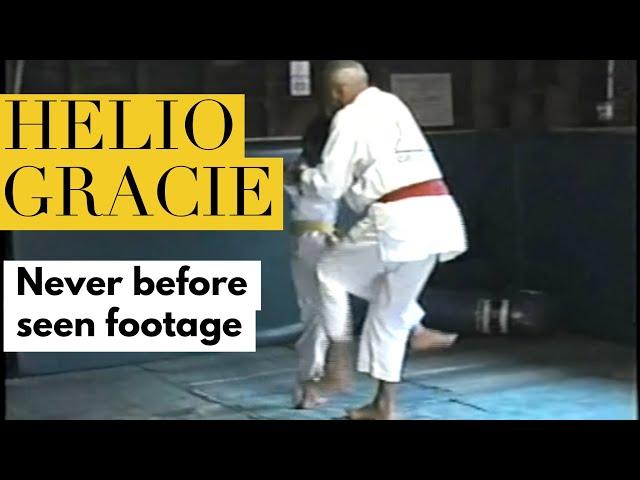 Helio Gracie Teaching Ryron & Rener in 1988 (Never Before Seen Footage)