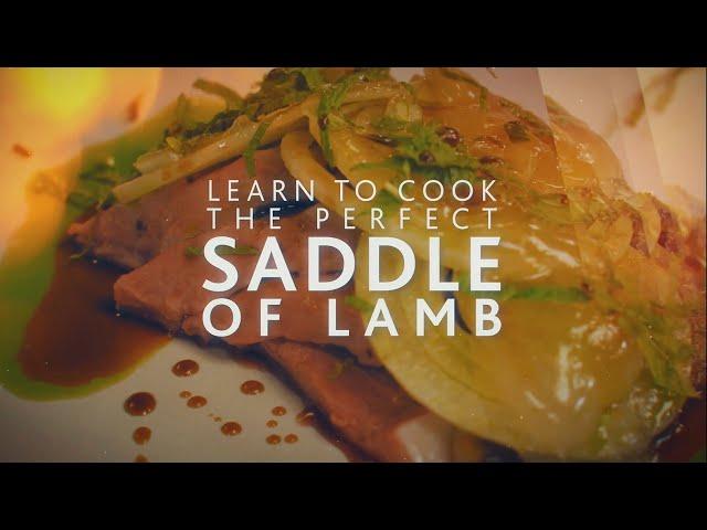 Gareth Ward's Saddle of Welsh Lamb banquet