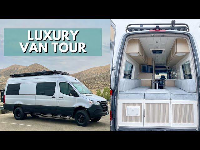 Ultimate Luxury Van Conversion Sprinter 4x4 | VAN TOUR