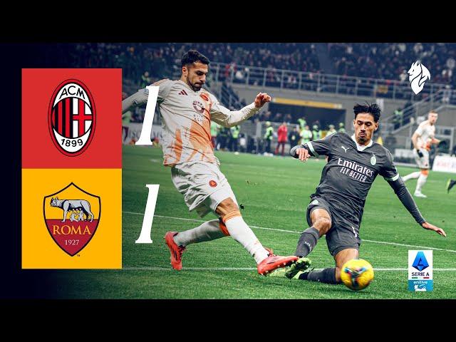 Reijnders' 9th goal of the season not enough for the win | AC Milan 1-1 Roma | Highlights Serie A