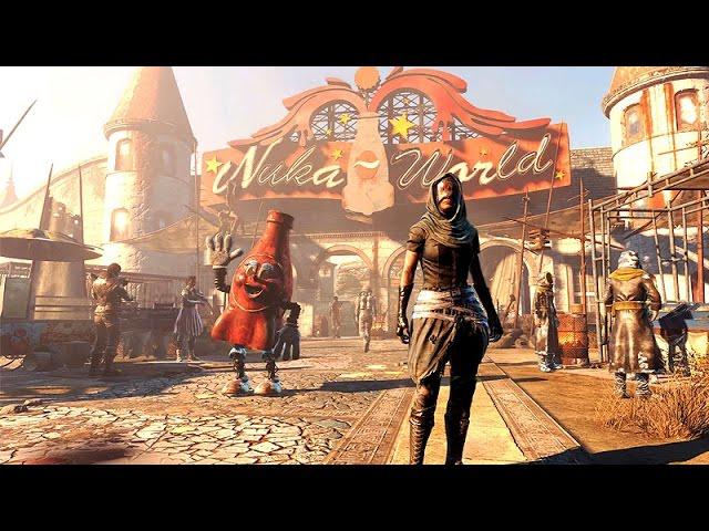 Fallout 4: Nuka World DLC  FULL MOVIE / ALL CUTSCENES 【1080p HD】