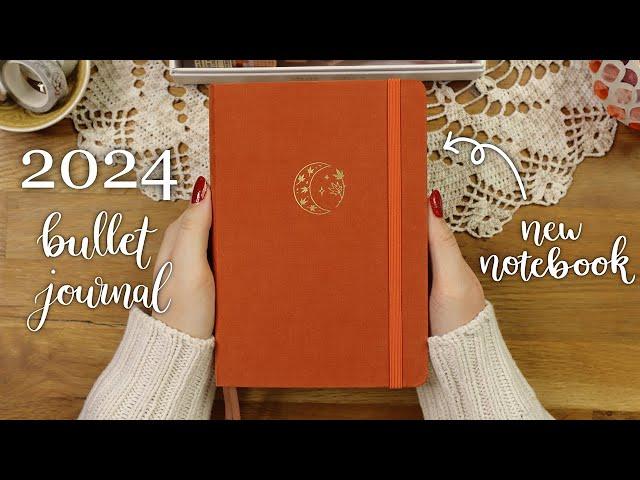 2024 Bullet Journal Setup  Starting A New Journal | Plan With Me