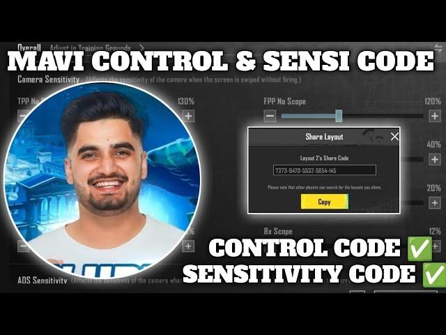 (2024) MAVI SENSITIVITY CODE 3.4/ MAVI CONTROL CODE 3.4/ 2 FINGER LAYOUT CODE CONTROL CODE #mavi