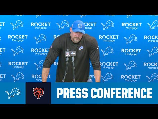 Dan Campbell postgame media availability | 2024 Week 13: Lions vs. Bears