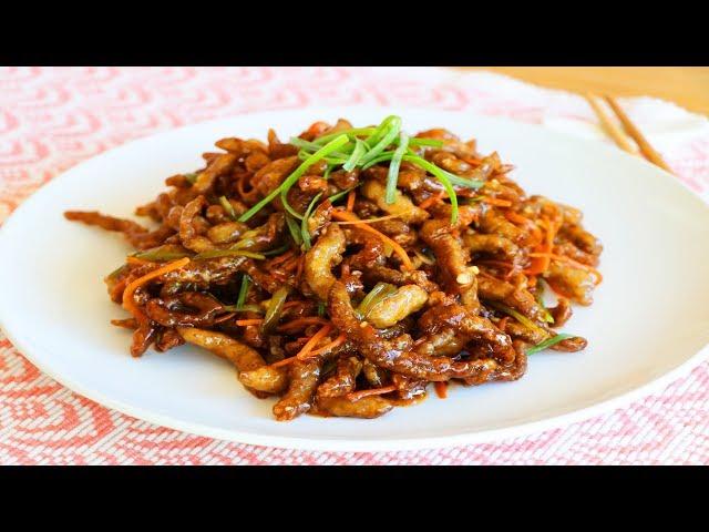 CRISPY Ginger Beef 脆皮生薑牛 CiCi Li -Asian Home Cooking Recipes