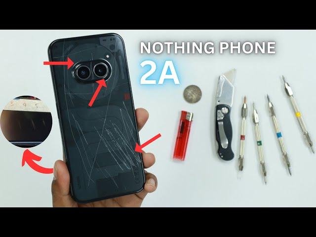 Nothing Phone 2a is Complete PLASTIC - Durability Test !