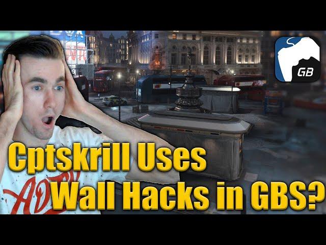 Cptskrill and the Squad Use Wall Hacks to Win in GBS??