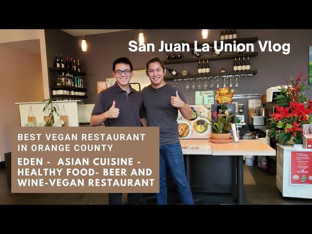 Eden Asian Cuisine - Dana Point, California -  Vegetarian and Vegan food