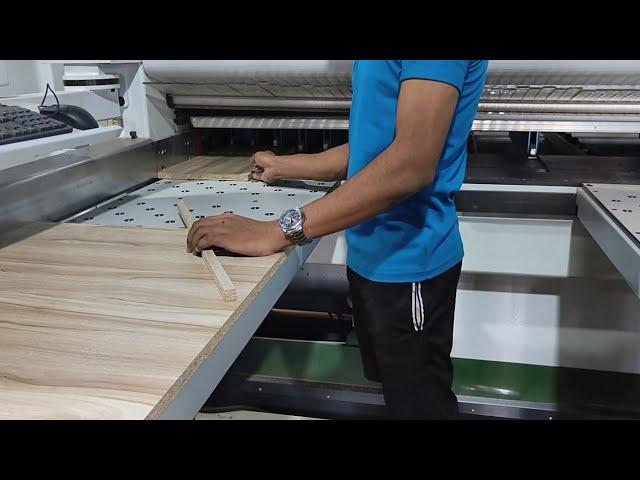 How to use Beam Saw Cutting Machine || Wood Bourne furniture