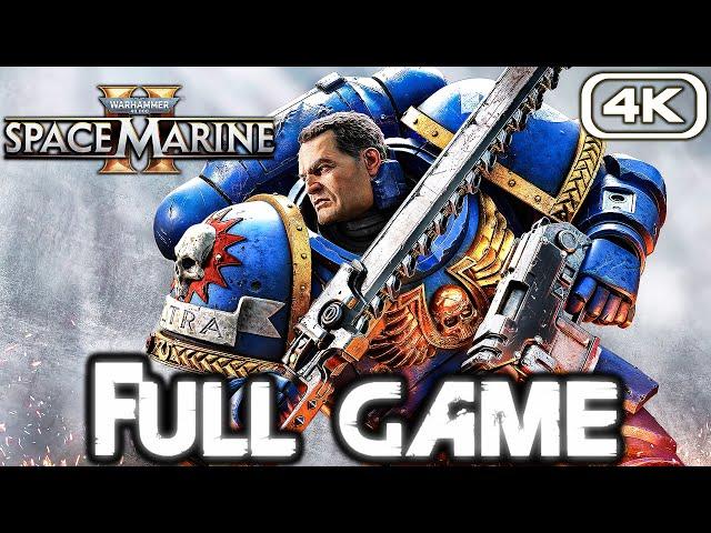 WARHAMMER 40K SPACE MARINE 2 Gameplay Walkthrough FULL GAME (4K 60FPS) No Commentary