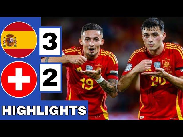 Spain vs Switzerland (3-2) Extended HIGHLIGHTS | UEFA Nations League