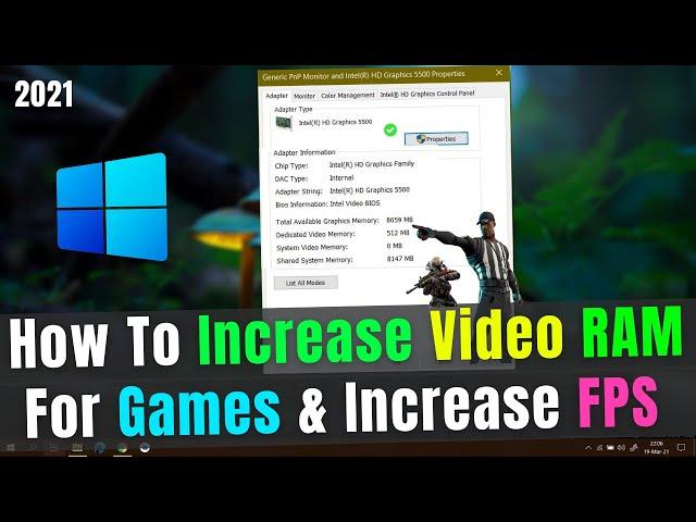 How to Increase Dedicated Video Memory in Windows 10/11 for Intel, AMD | VRAM Increase | 2024