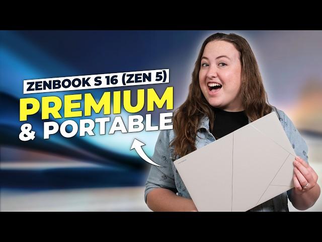 Zenbook S 16: Long Battery Life, Big Display, Lightweight