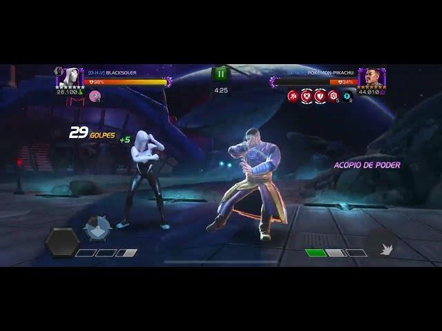 MCOC AW S44 NODO 7 | SPIDER-GWEN VS WONG