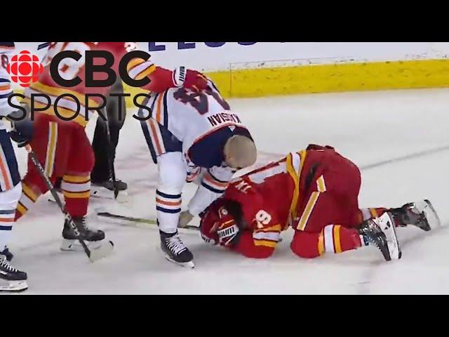 Nine legendary battle of Alberta moments... in 90 seconds | Edmonton Oilers vs. Calgary Flames