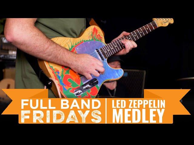 5 Led Zeppelin Songs In 4 MINUTES! | CME Full Band Fridays