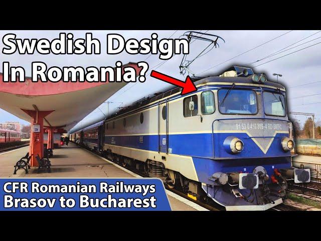 Express train from TRANSYLVANIA onboard a Swedish designed train in Romania