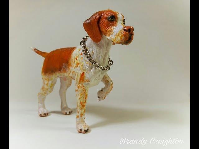 Пойнтер .Полимерная глина I .Pointer .Polymer Clay.DIY.