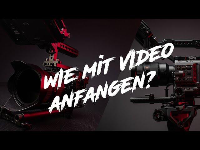 Filmen lernen als Anfänger - was brauchst du alles?