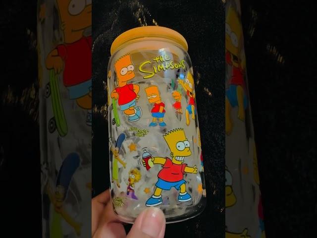(Shorts) G’s custom SIMPSONS GLASS CUP