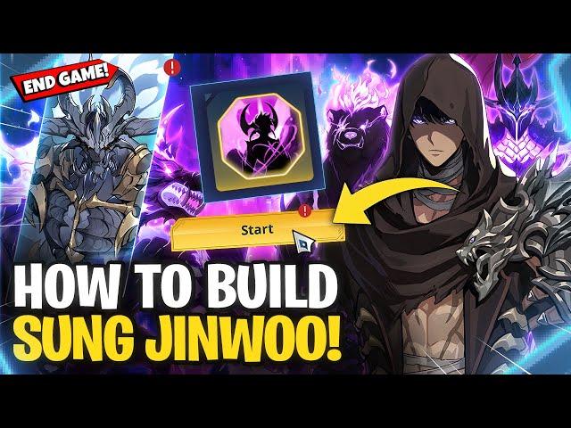 Build Sung Jinwoo Like a PRO with THESE Tips! - Solo Leveling Arise