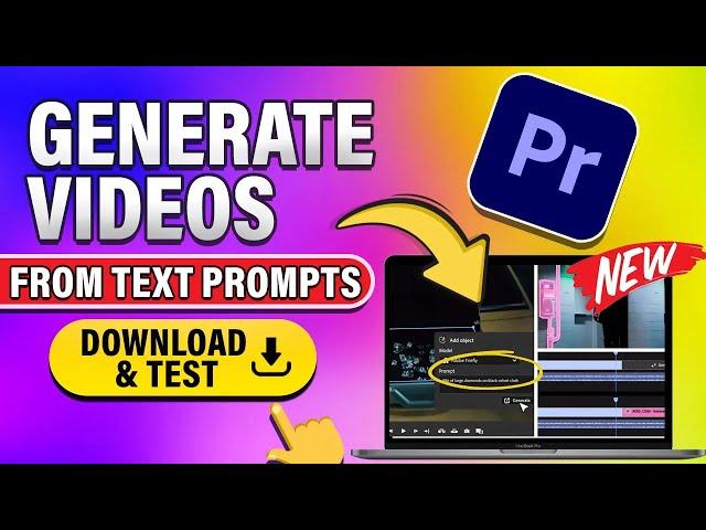 Download Adobe Premiere Pro Beta FREE + Text-to-Video Tool