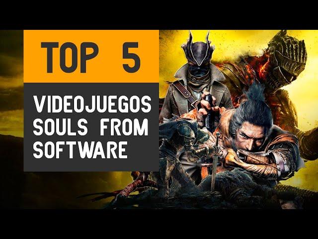 Los 5 MEJORES juegos SOULS de From Software, ¿cuál es la MAYOR OBRA MAESTRA de Miyazaki?