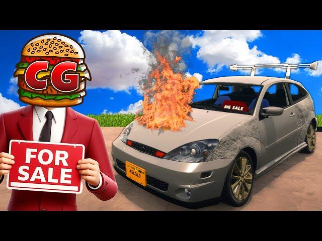 I Sold a Car That Is on FIRE for Profit in Car For Sale Simulator!?