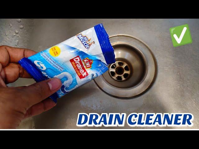 Dranex drain cleaner how to use | How to clean blocked /Jam drain pipes using Dranex drain cleaner