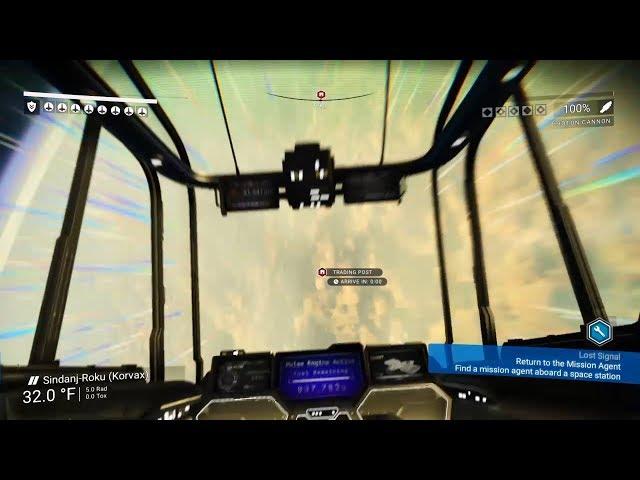 Preparing for the Journey to the Hilbert Center in No Man's Sky.