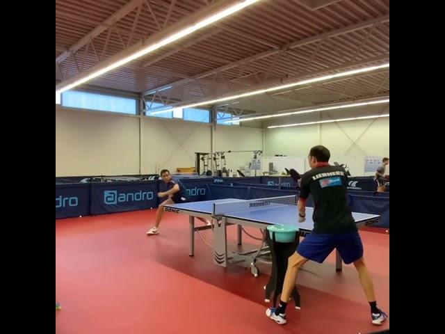 Hugo Calderano entrenamientos de tenis de mesa #hugocalderamo #tennisdemesa #tabletennis #brasil