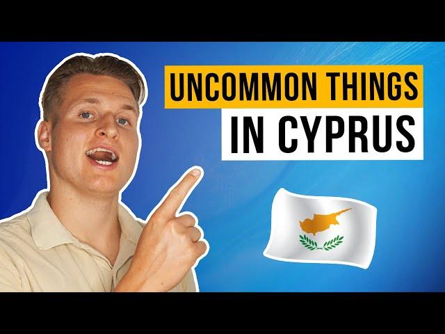 7 WEIRD Things in Cyprus (You Didn't Expect!)