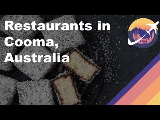 Restaurants in Cooma, Australia