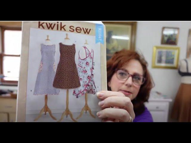 Sewing a cute country crossback apron